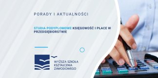 Studia podyplomowe Księgowość i płace w przedsiębiorstwie