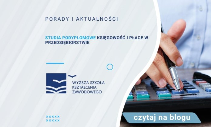 Studia podyplomowe Księgowość i płace w przedsiębiorstwie