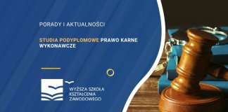 Studia Podyplomowe Prawo karne wykonawcze