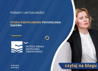 Studia podyplomowe psychologia sądowa