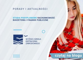 Studia podyplomowe Rachunkowość budżetowa i finanse publiczne