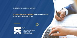 Studia podyplomowe Rachunkowość (dla nieksięgowych)