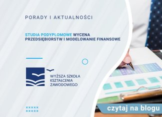 Studia podyplomowe Wycena przedsiębiorstw i modelowanie finansowe