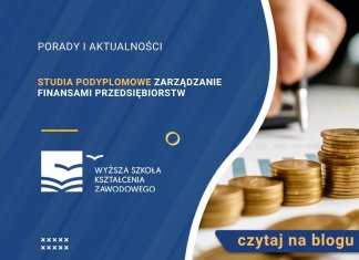 Studia podyplomowe Zarządzanie finansami przedsiębiorstw Studia podyplomowe Zarządzanie finansami przedsiębiorstw