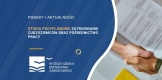 Studia podyplomowe Zatrudnianie cudzoziemców oraz pośrednictwo pracy