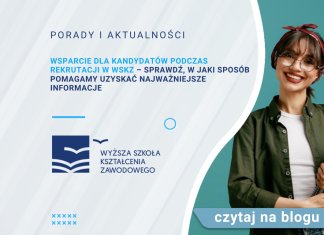 Wsparcie dla kandydatów podczas rekrutacji w WSKZ – sprawdź, w jaki sposób pomagamy uzyskać najważniejsze informacje Wsparcie dla kandydatów podczas rekrutacji w WSKZ – sprawdź, w jaki sposób pomagamy uzyskać najważniejsze informacje