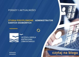 Studia podyplomowe Administrator danych osobowych Studia podyplomowe Administrator danych osobowych
