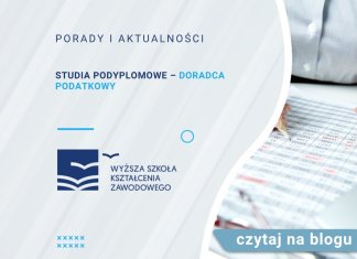 Studia podyplomowe Doradca podatkowy Studia podyplomowe Doradca podatkowy