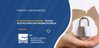 Studia podyplomowe Prawo bezpieczeństwa wewnętrznego