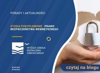 Studia podyplomowe Prawo bezpieczeństwa wewnętrznego