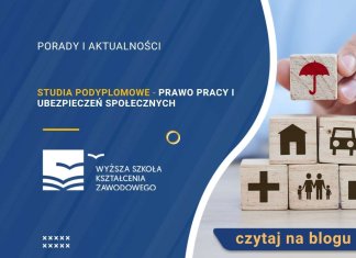 Studia podyplomowe Prawo pracy i ubezpieczeń społecznych Studia podyplomowe Prawo pracy i ubezpieczeń społecznych