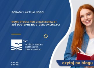 Nowe studia PSW z kategorią B+ już dostępne na studia-online.pl! studia psw studia-online