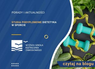 Studia podyplomowe Dietetyka w sporcie Studia podyplomowe Dietetyka w sporcie