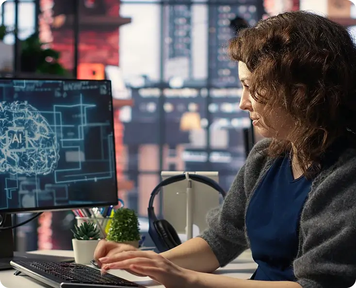Sztuczna inteligencja (AI) i uczenie maszynowe: Czego 
                    się nauczysz dzięki tym studiom?
