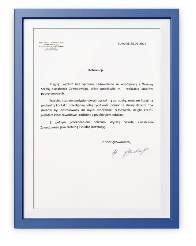 Usługi psychologiczne Beata Andruczyk